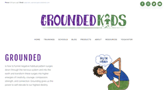 Desktop Screenshot of gogrounded.com